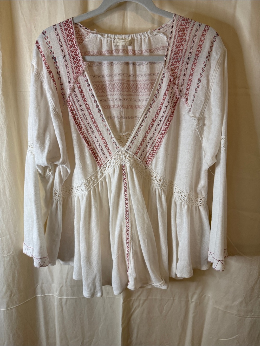 Altar'd State Cream Tunic